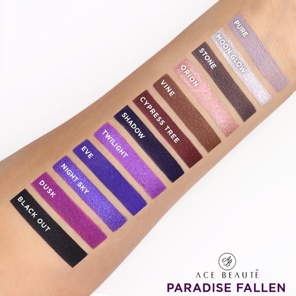 ACE BEAUTE Purple Paradise Fallen Eyeshadow pallet - Picture 9 of 9